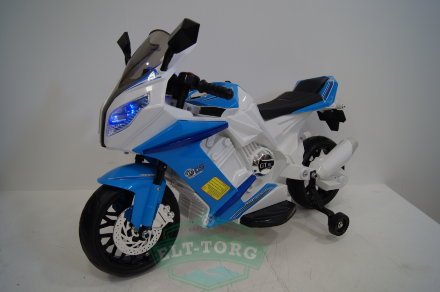 Электромобиль RiverToys MOTO M111MM-white