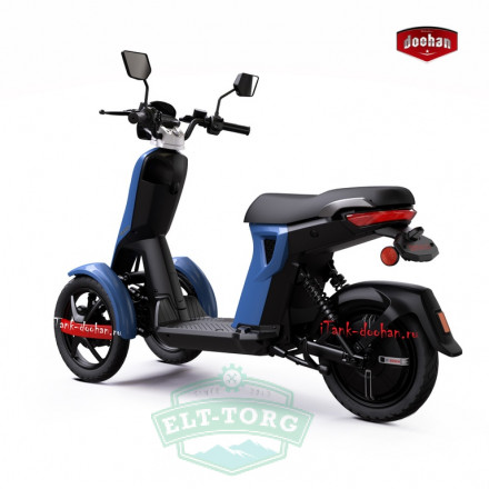 Электроскутер Doohan iTango Classic 1000W 20Ah Синий