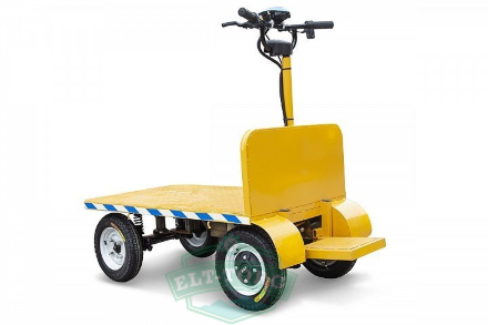 Платформенная тележка электрическая RuTrike ПЛИТА БУКСИР 1200 Платформенная тележка электрическая RuTrike ПЛИТА БУКСИР 1200