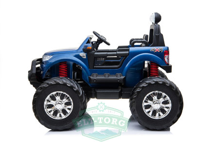 Детский электромобиль FORD RANGER MONSTER TRUCK 4WD DK-MT550 синий