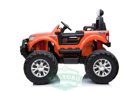Детский электромобиль FORD RANGER MONSTER TRUCK 4WD DK-MT550 оранжевый