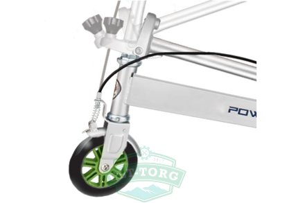 Дрифт-самокат Razor Powerwing DLX Серебристый