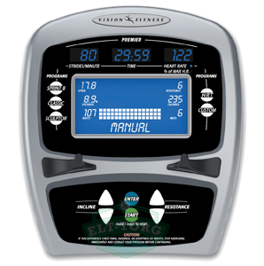 Эллиптический эргометр Vision S7100 HRT