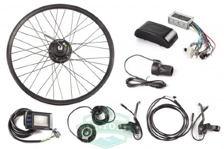 КОМПЛЕКТ Eltreco 48V 350W LCD 26" передний