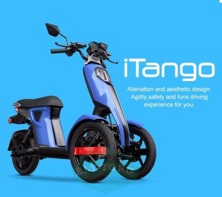 Электроскутер Doohan iTango HO 1200W Синий Электроскутер Doohan iTango HO 1200W Синий