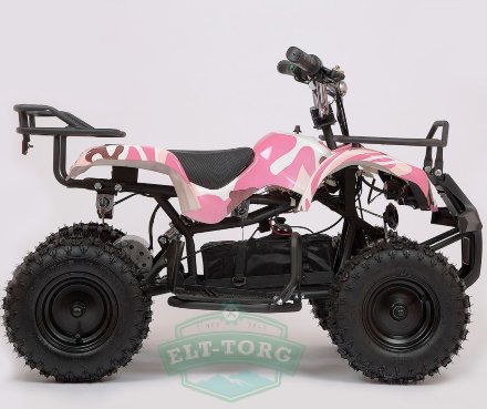 Электроквадроцикл Мини Барс 800 RC Розовая Пантера