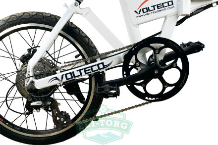 Электровелосипед двухподвес Volteco Fly 500W