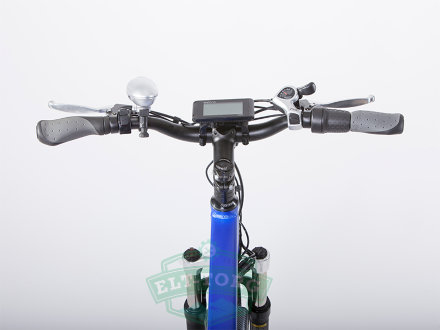Электровелосипед Ecoffect H-Slim Middle Drive 350W Синий матовый