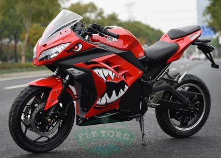 Электромотоцикл Eko-bike KAXA Ninja 72V/45Ah, 3000W