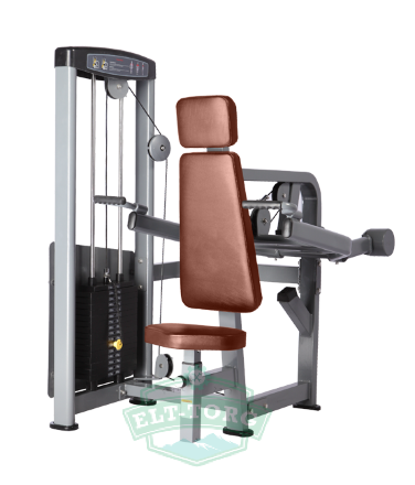 BRONZE GYM D-007 Трицепс-машина (КОРИЧНЕВЫЙ)