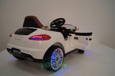 Электромобиль RiverToys Porsche Panamera A444AA-WHITE-LEATHER