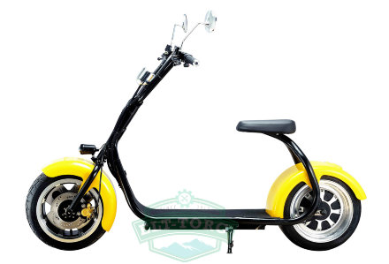 Электроскутер Citycoco Yellow 800W