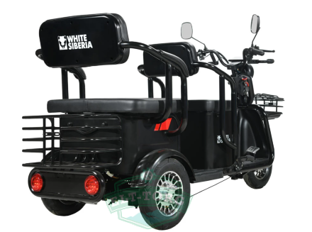 Электротрицикл White Siberia SIBTRIKE R 2000W Электротрицикл White Siberia SIBTRIKE R 2000W