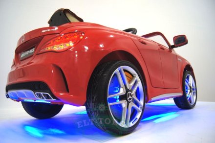 Детский электромобиль River Toys Mercedes-Benz CLA45 60 W Красный