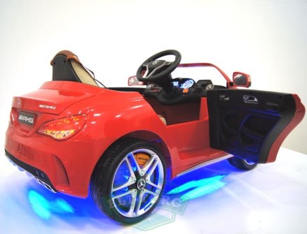 Детский электромобиль River Toys Mercedes-Benz CLA45 60 W Красный