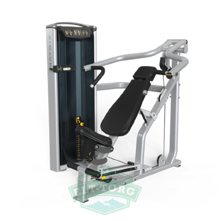 MATRIX VERSA VS-S131P Жим от груди/ от плеч MULTI-PRESS (СЕРЕБРИСТЫЙ)