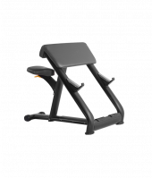 BRONZE GYM H-040A Скамья Скотта (ЧЕРНЫЙ)