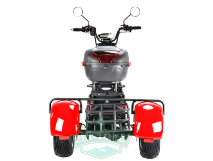 Электротрицикл White Siberia CityCoco PRO TRIKE+ 3000W