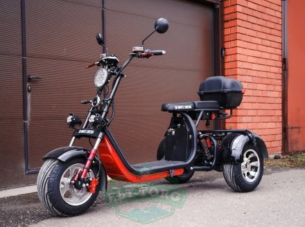 Электротрицикл White Siberia CityCoco PRO TRIKE+ 3000W