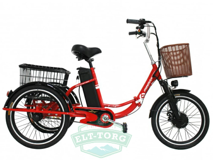 Электровелосипед GreenCamel Трайк-20 (R20 500W 48V 15Ah) Складной