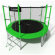 Батут i-JUMP CLASSIC 6ft 1,83м с лестницей (green) 