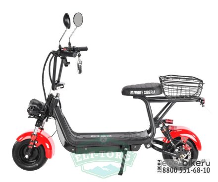Электроскутер WHITE SIBERIA MINI R 1200W
