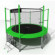 Батут i-JUMP CLASSIC 10ft 3,06м с нижней сетью и лестницей (green) 