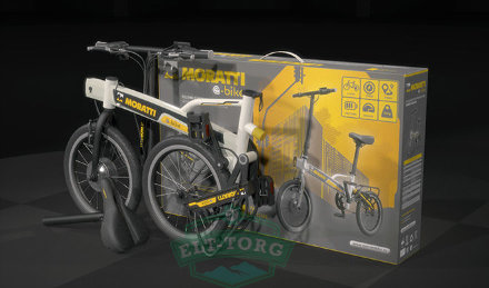 Электровелосипед двухподвес Moratti 250