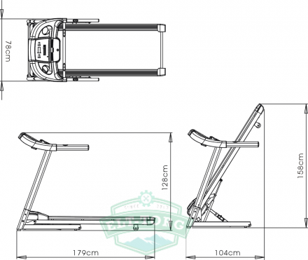 Беговая дорожка MAXFIT 18W