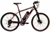 Электровелосипед Ecobahn GW2009 BLACK AQUA E-Xc 26" 21s