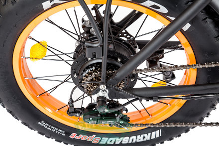 Электрофэтбайк для бездорожья Cyberbike Fat 500W