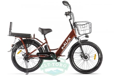 Велогибрид двухподвес Green City e-ALFA Fat Велогибрид двухподвес Green City e-ALFA Fat