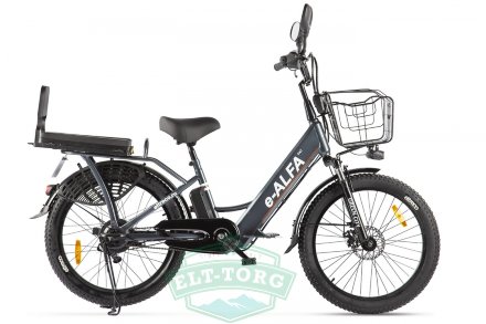 Велогибрид двухподвес Green City e-ALFA Fat Велогибрид двухподвес Green City e-ALFA Fat