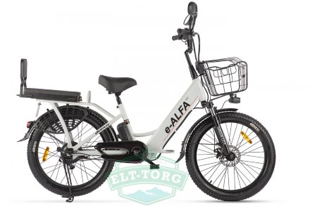 Велогибрид двухподвес Green City e-ALFA Fat Велогибрид двухподвес Green City e-ALFA Fat