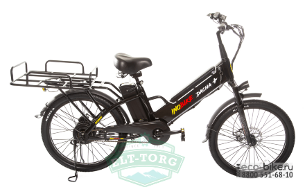 Электровелосипед черный InoBike Dacha Plus