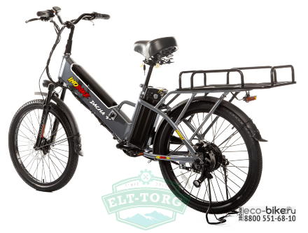 Электровелосипед черный InoBike Dacha Plus