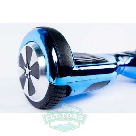Гироскутер Smart Balance Хром 6,5 Бюризовый (Голубой)