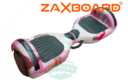 Гироскутер ZAXBOARD ZX-6 Милитари розовый