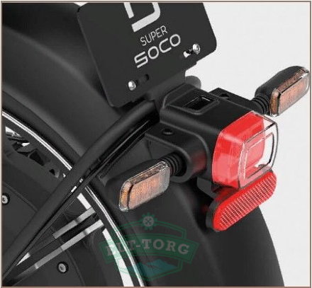 Электромотоцикл Super Soco TC 3000W