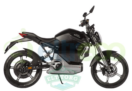 Электромотоцикл Soco Super TS 1950w черный Электромотоцикл Soco Super TS 1950w черный