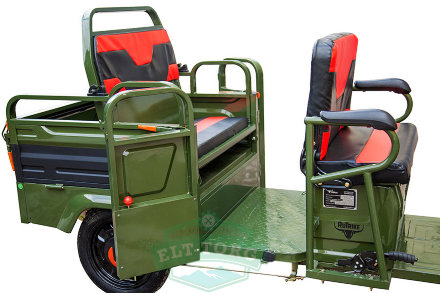 Грузовая электрическая тележка Rutrike Вояж-П 1200 Трансформер 60V800W Грузовая электрическая тележка Rutrike Вояж-П 1200 Трансформер 60V800W
