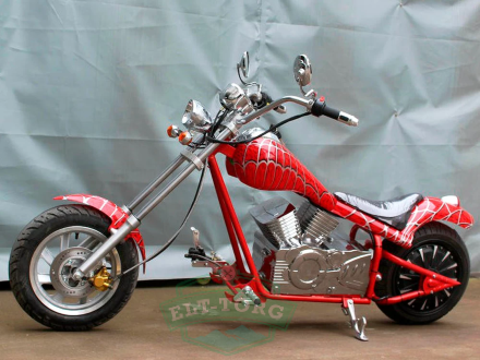 Электромотоцикл GreenCamel Чоппер C100 (60V 1000W R12)