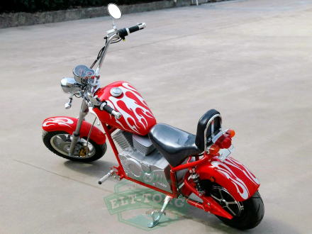 Электромотоцикл GreenCamel Чоппер C100 (60V 1000W R12)