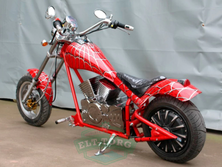 Электромотоцикл GreenCamel Чоппер C100 (60V 1000W R12)