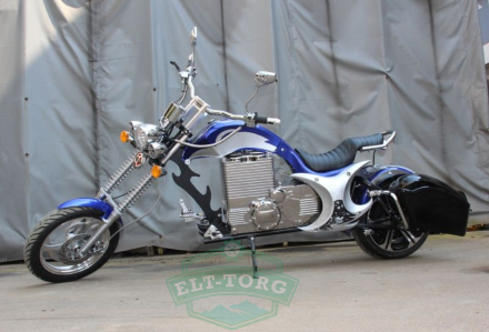 Электромотоцикл GreenCamel Чоппер C200 (72V 3000W R15)