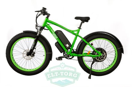 Elbike Phantom Elite зеленый сбоку
