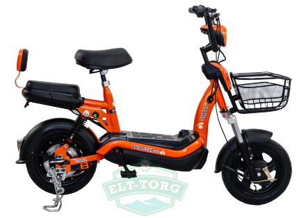 Elbike Dacha mini 20 оранжевый сбоку