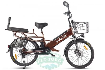 Велогибрид GREEN CITY e-ALFA GL
