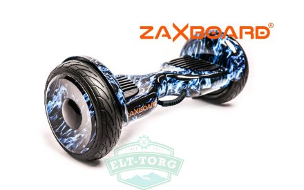 Гироскутер ZAXBOARD ZX-10 lite Синий огонь