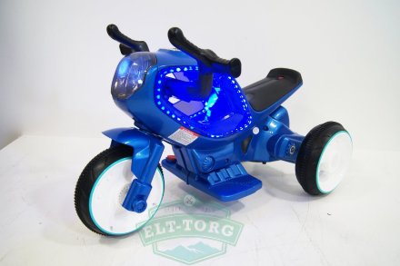 Электромобиль RiverToys MOTO HC-1388-BLUE
